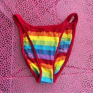 Vintage PRIDE Bikini bottoms 🏳️‍🌈